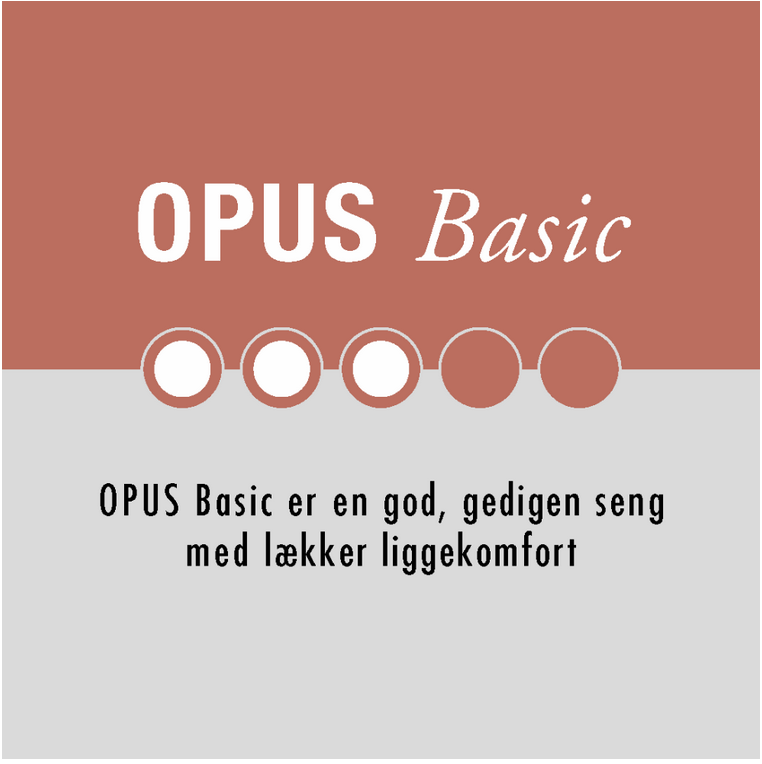 OPUS Basic - kvalitetssenge hos Ærø Møbler